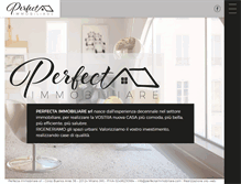 Tablet Screenshot of perfectaimmobiliare.com